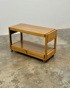 MID-CENTURY METAMORPHIC DRINKS TROLLEY