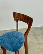 SET OF 4 X MID-CENTURY BAR STOOLS