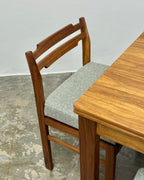 MID-CENTURY 6 SEATER DINING SET BY NOVOCRAFT