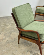 MID-CENTURY ARMCHAIR PAIR