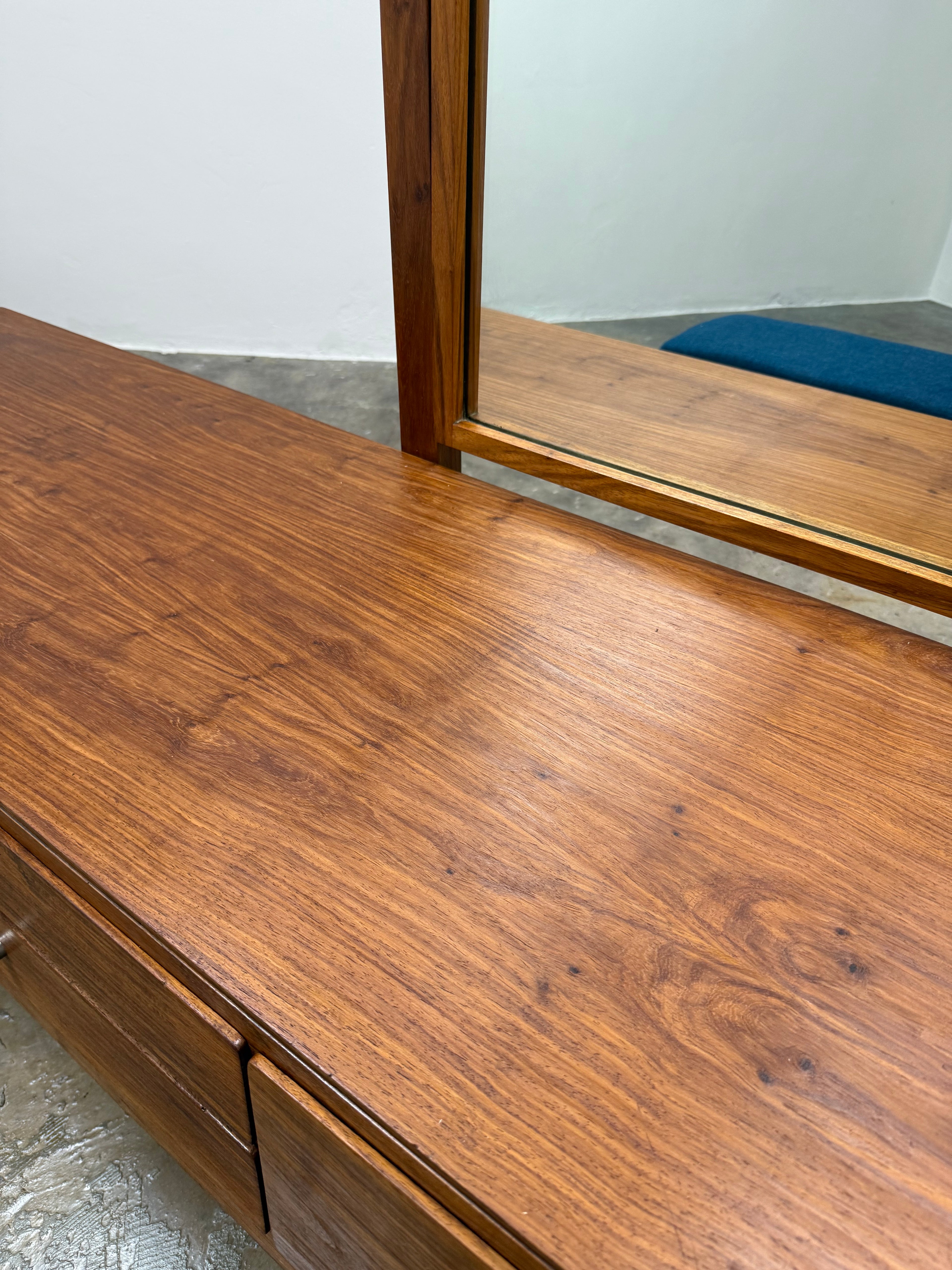 ARTECASA DRESSING TABLE, MIRROR & STOOL