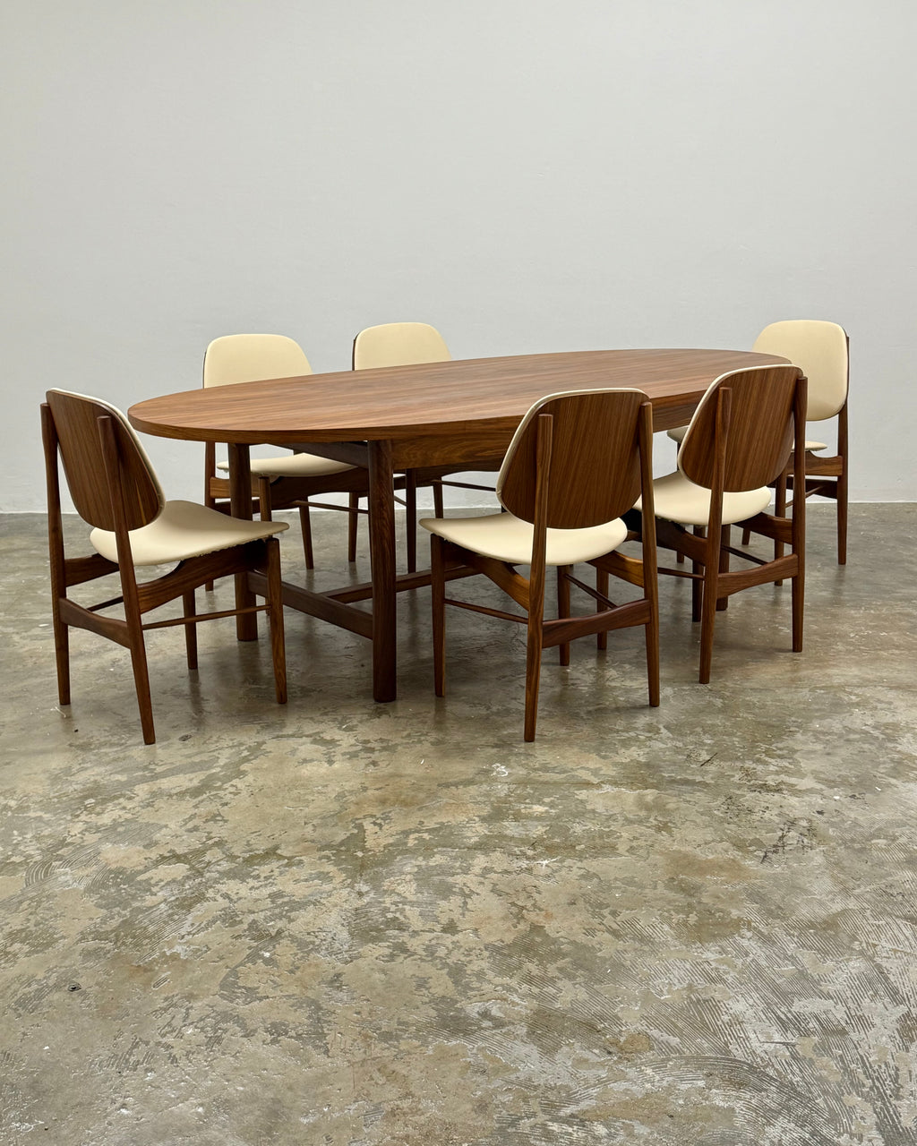 MID-CENTURY DINING SET - DUROS