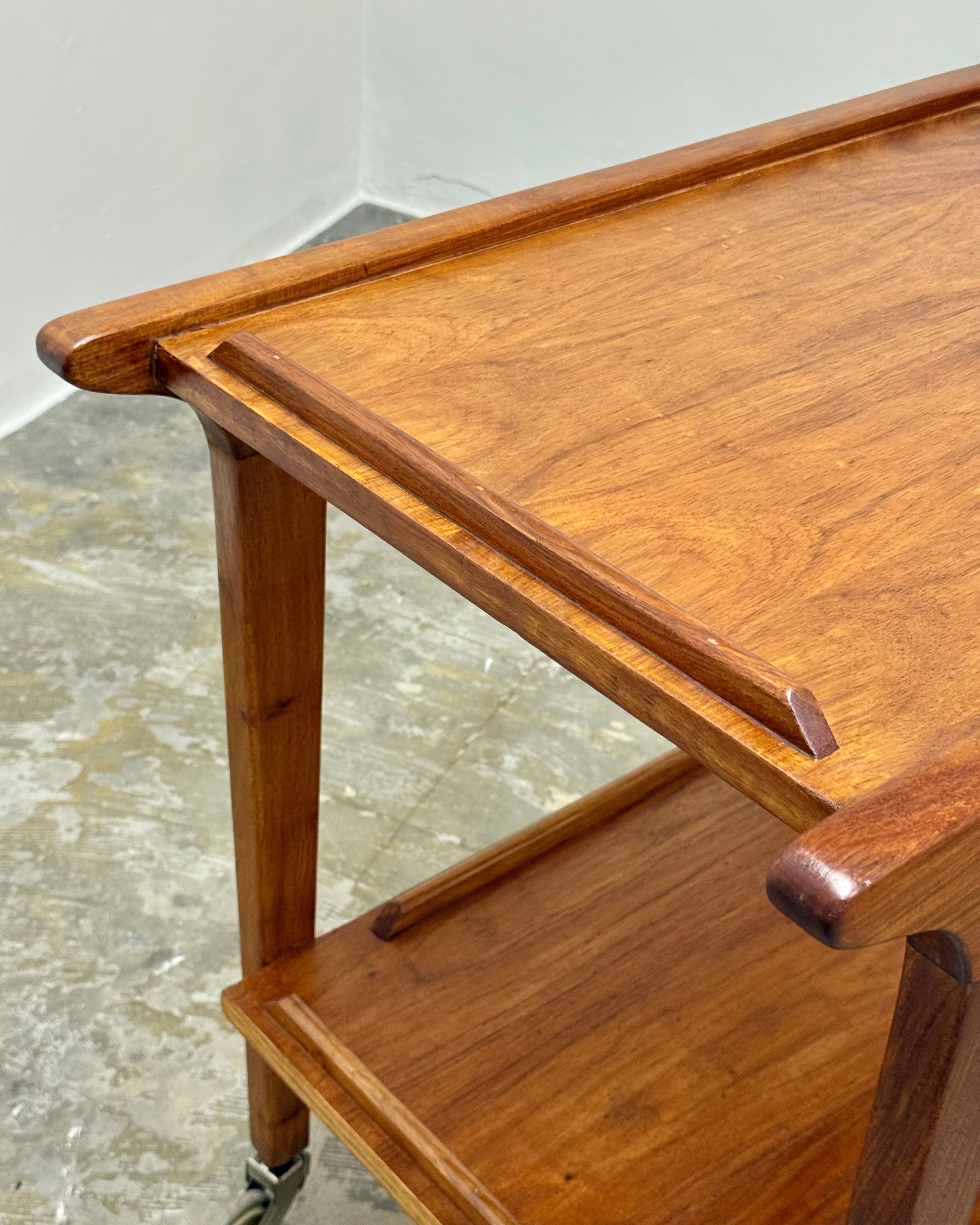 DANISH STYLE MID-CENTURY DRINKS TROLLEY