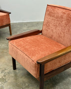 MID-CENTURY ARMCHAIR PAIR