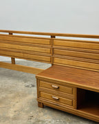 QUEEN HEADBOARD & PEDESTALS BY TORRENTE