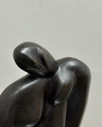 VINTAGE PATINATED BRONZE SCULPTURE