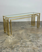 VINTAGE BRASS SERVER