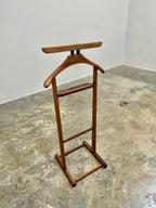 VINTAGE SOLID WOOD DUMB VALET