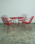 VINTAGE 4 SEATER PATIO SET