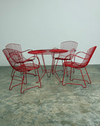 VINTAGE 4 SEATER PATIO SET