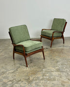 MID-CENTURY ARMCHAIR PAIR