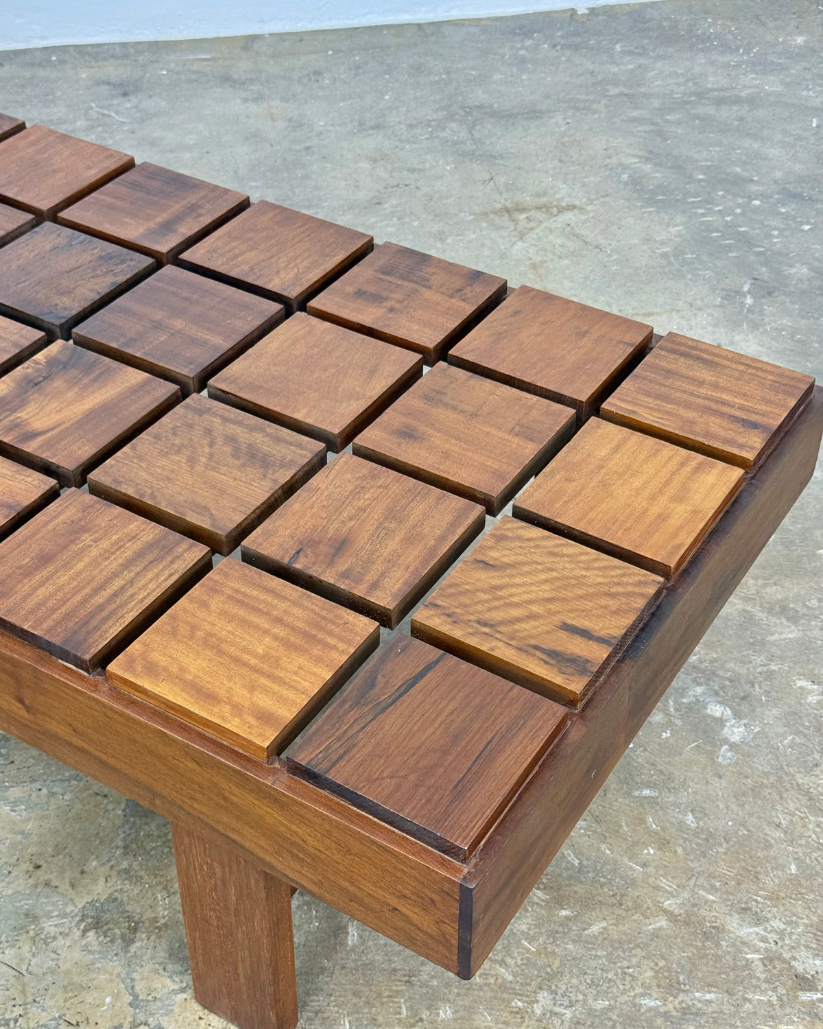 MID-CENTURY CUBIST STYLE COFFEE TABLE