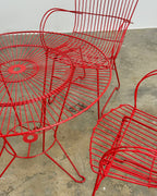 VINTAGE 4 SEATER PATIO SET