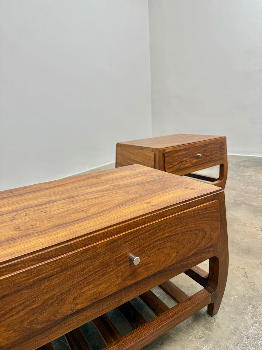 ARTECASA BEDSIDE PEDESTAL PAIR