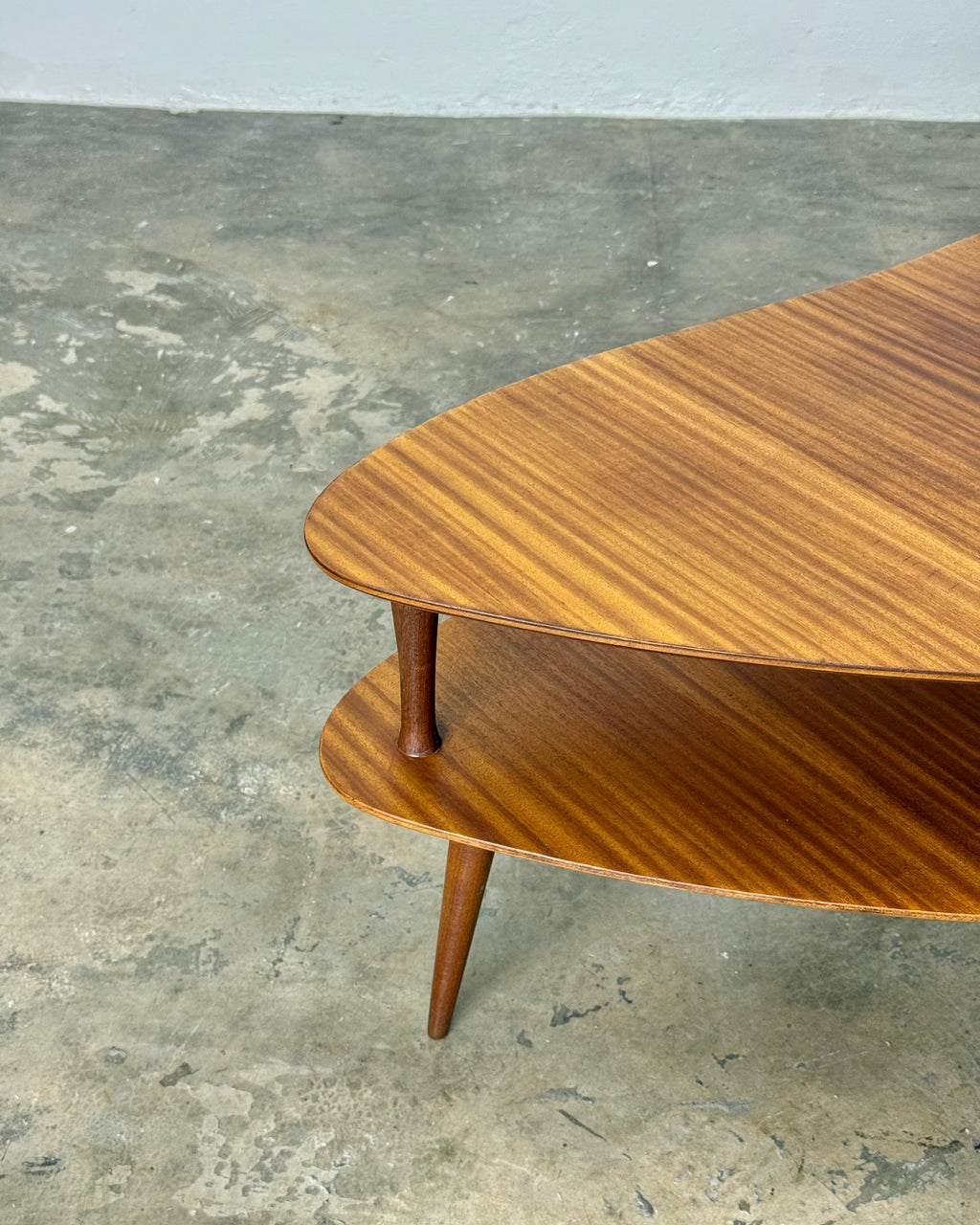 MID-CENTURY KIDNEY SHAPED COFFEE TABLE