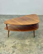 MID-CENTURY KIDNEY SHAPED COFFEE TABLE
