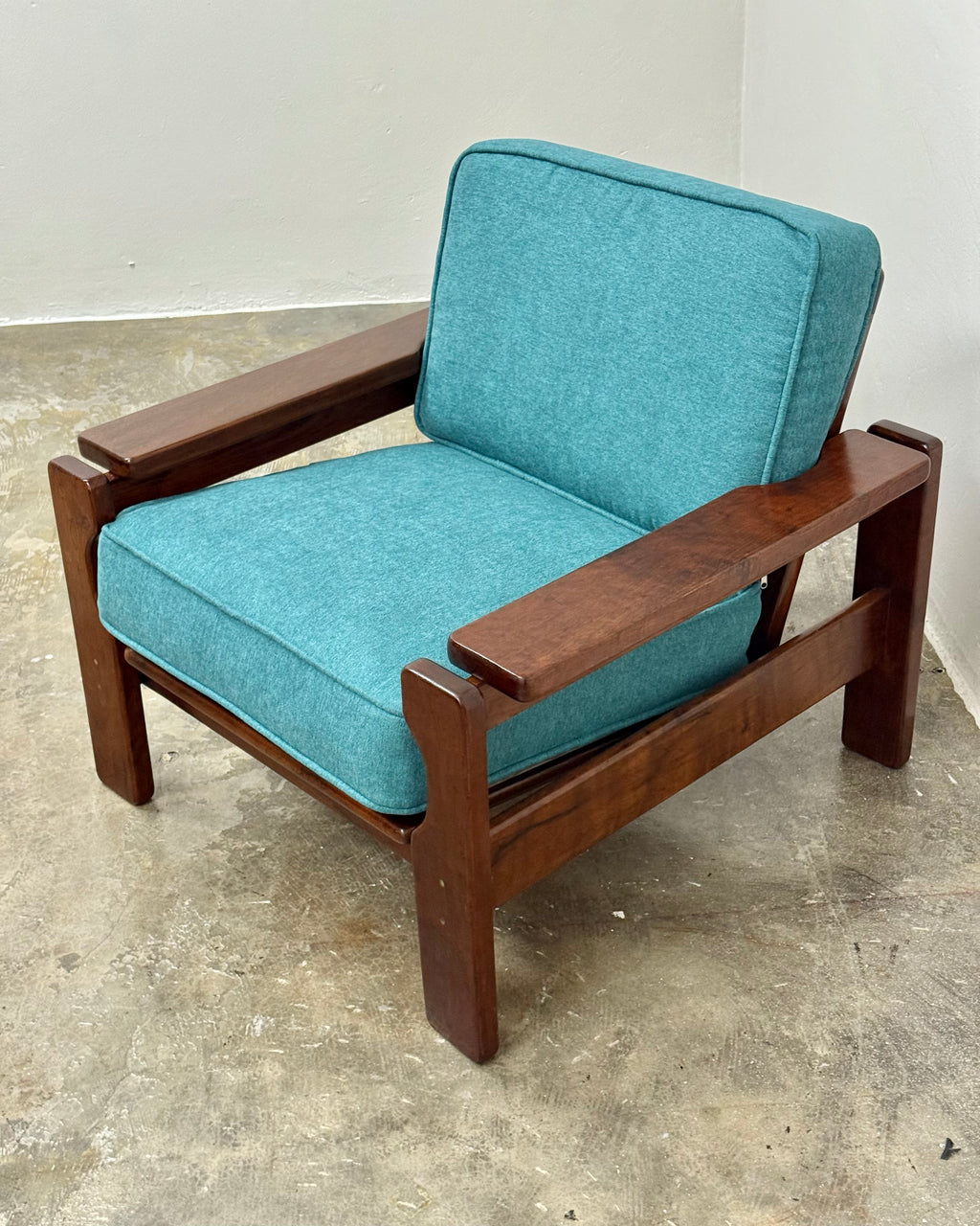 SOLID IMBUIA ARMCHAIR PAIR 1