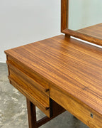 MID-CENTURY DRESSING TABLE & STOOL