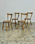4 x BAKKER & STEYGER DINING CHAIRS
