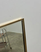RETRO RECTANGULAR MIRROR - SOLID BRASS