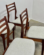 SET OF 6 MID-CENTURY DINING CHAIRS BY DS VORSTER