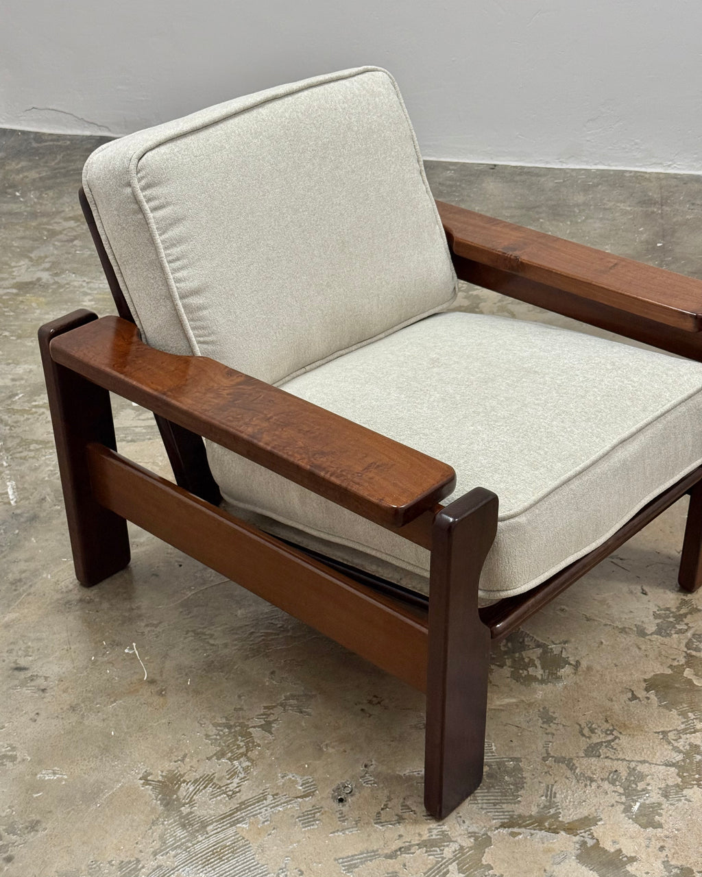 SOLID IMBUIA ARMCHAIR PAIR 2