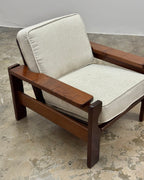 SOLID IMBUIA ARMCHAIR PAIR 2
