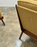 PAIR OF MID-CENTURY ARMCHAIRS