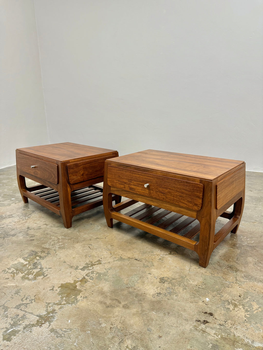 ARTECASA BEDSIDE PEDESTAL PAIR