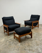 POLO ARMCHAIR PAIR & FOOTSTOOL - KALLENBACH’S