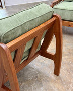 MID-CENTURY KIAAT ARMCHAIR PAIR