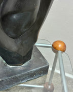 VINTAGE PATINATED BRONZE SCULPTURE