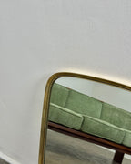 RETRO SOLID BRASS MIRROR
