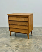 RETRO OAK CHEST OF DRAWERS