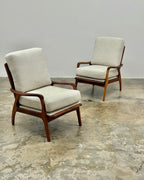 MID-CENTURY ARMCHAIR PAIR