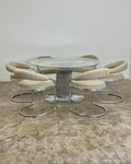 RETRO DINING TABLE AND CHAIRS
