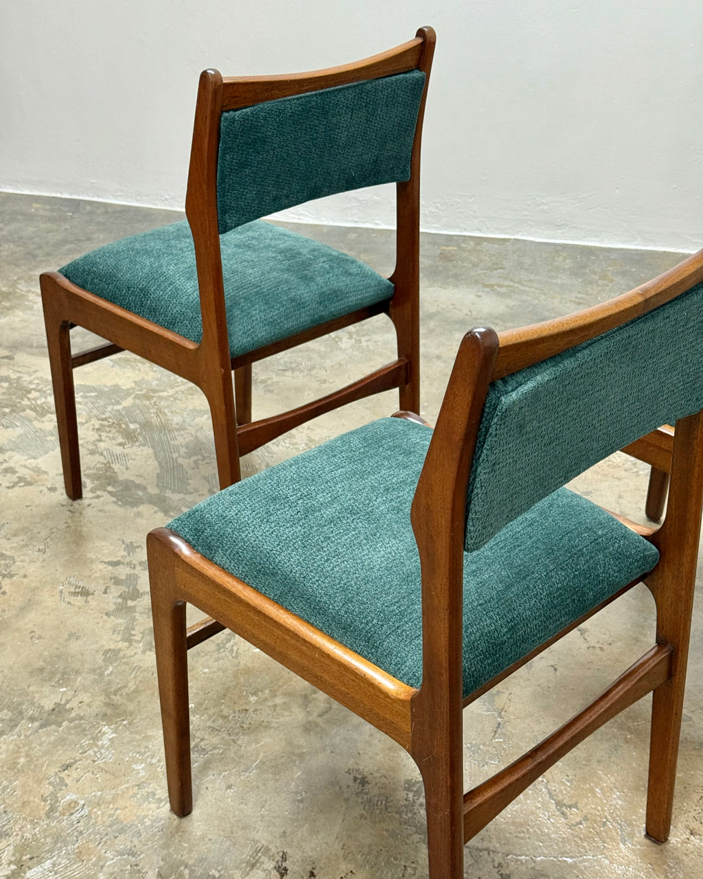 6 x MID-CENTURY DINING CHAIRS BY DS VORSTER