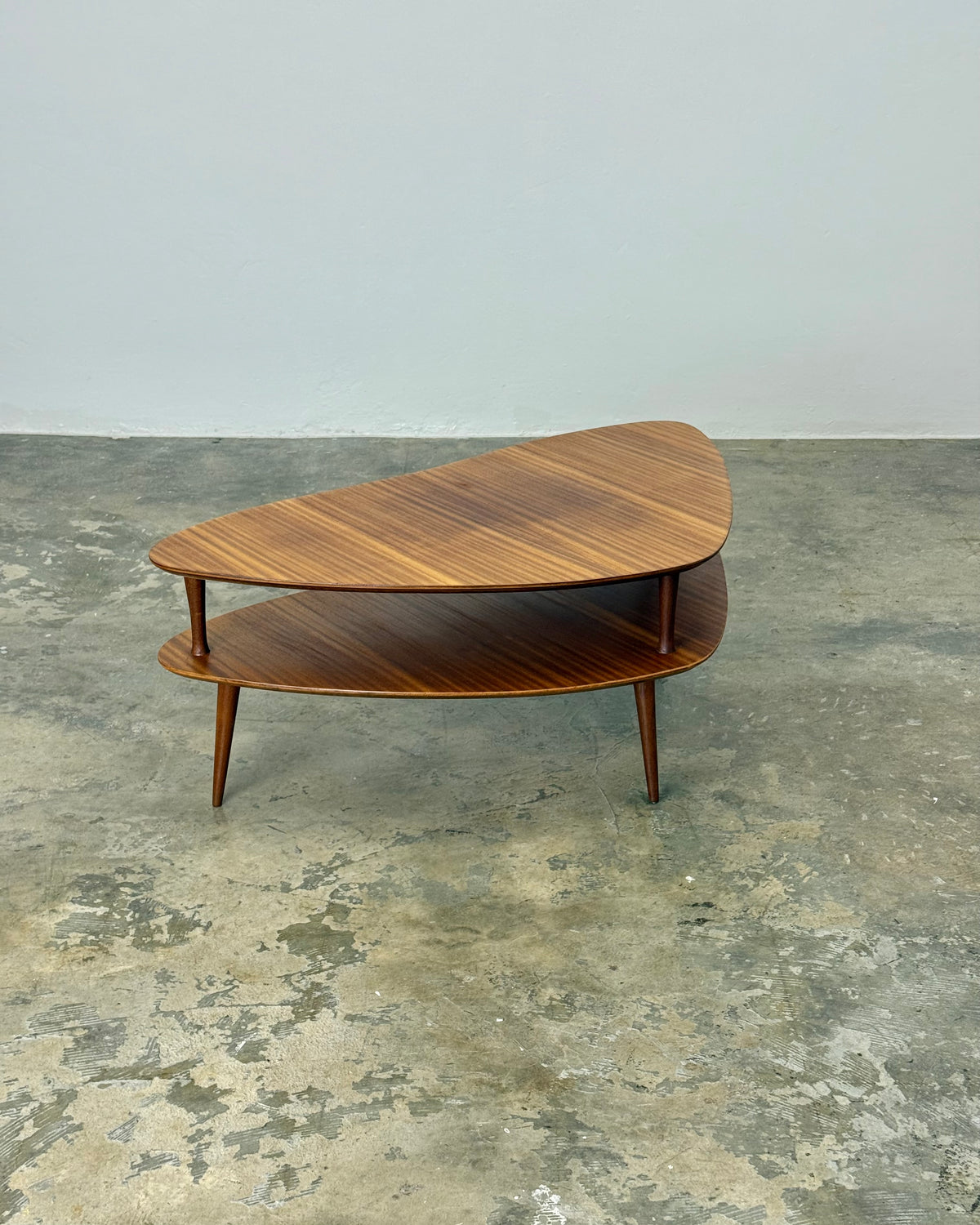 MID-CENTURY KIDNEY SHAPED COFFEE TABLE