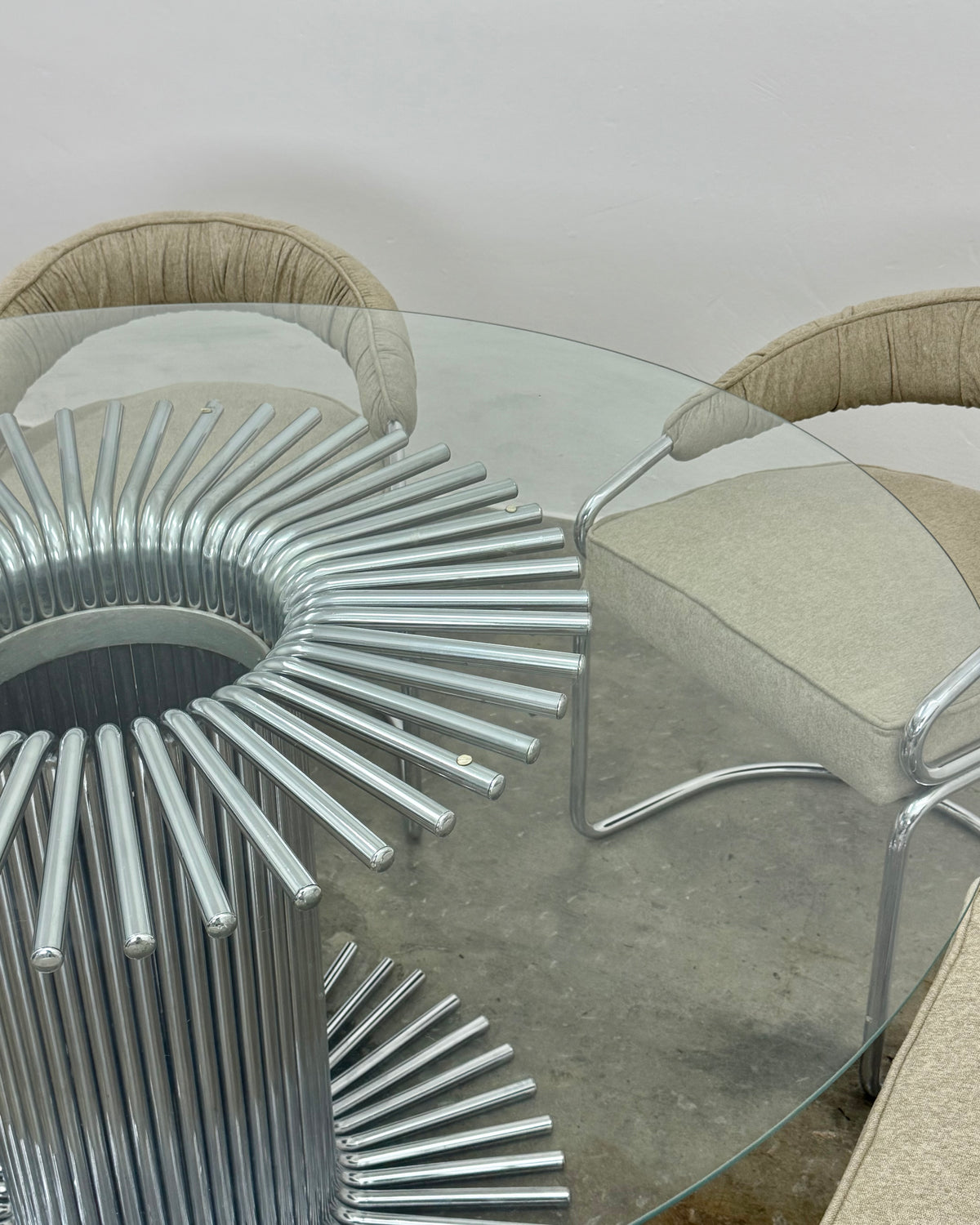 RETRO DINING TABLE AND CHAIRS