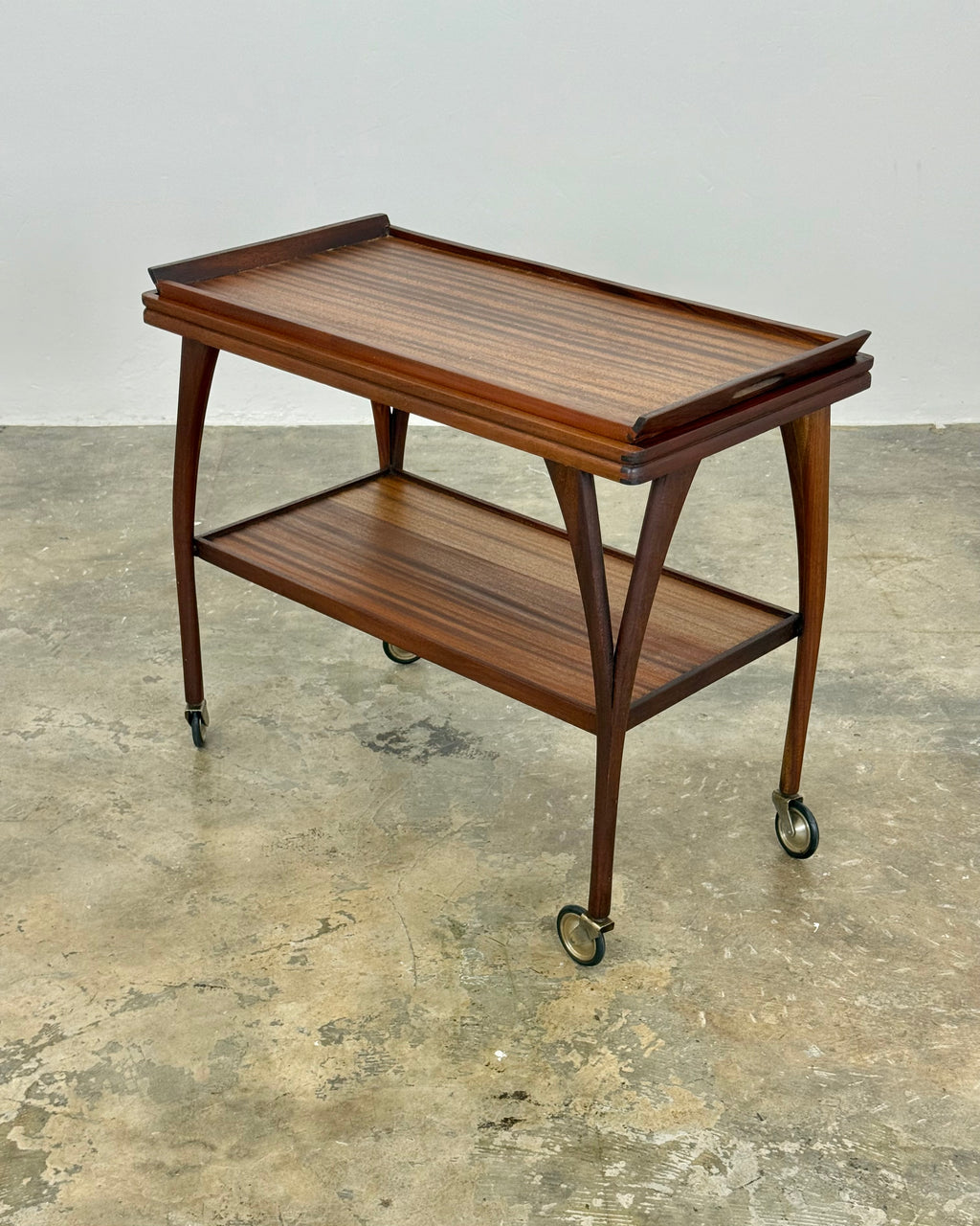 MID-CENTURY DRINKS TROLLEY