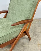 SAPELE MAHOGANY MID-CENTURY ARMCHAIR PAIR