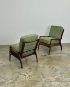 MID-CENTURY ARMCHAIR PAIR