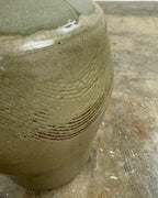 VINTAGE STONEWARE VASE