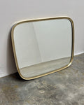 RETRO MIRROR - SOLID BRASS