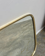 RETRO MIRROR - SOLID BRASS