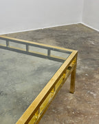 VINTAGE BRASS COFFEE TABLE