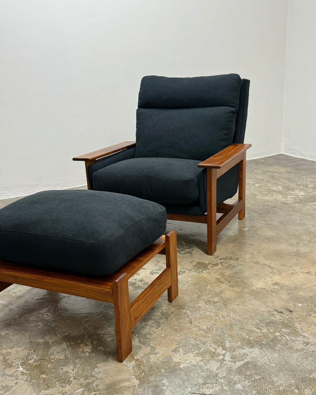 POLO ARMCHAIR PAIR & FOOTSTOOL - KALLENBACH’S