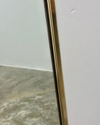 RETRO RECTANGULAR MIRROR - SOLID BRASS