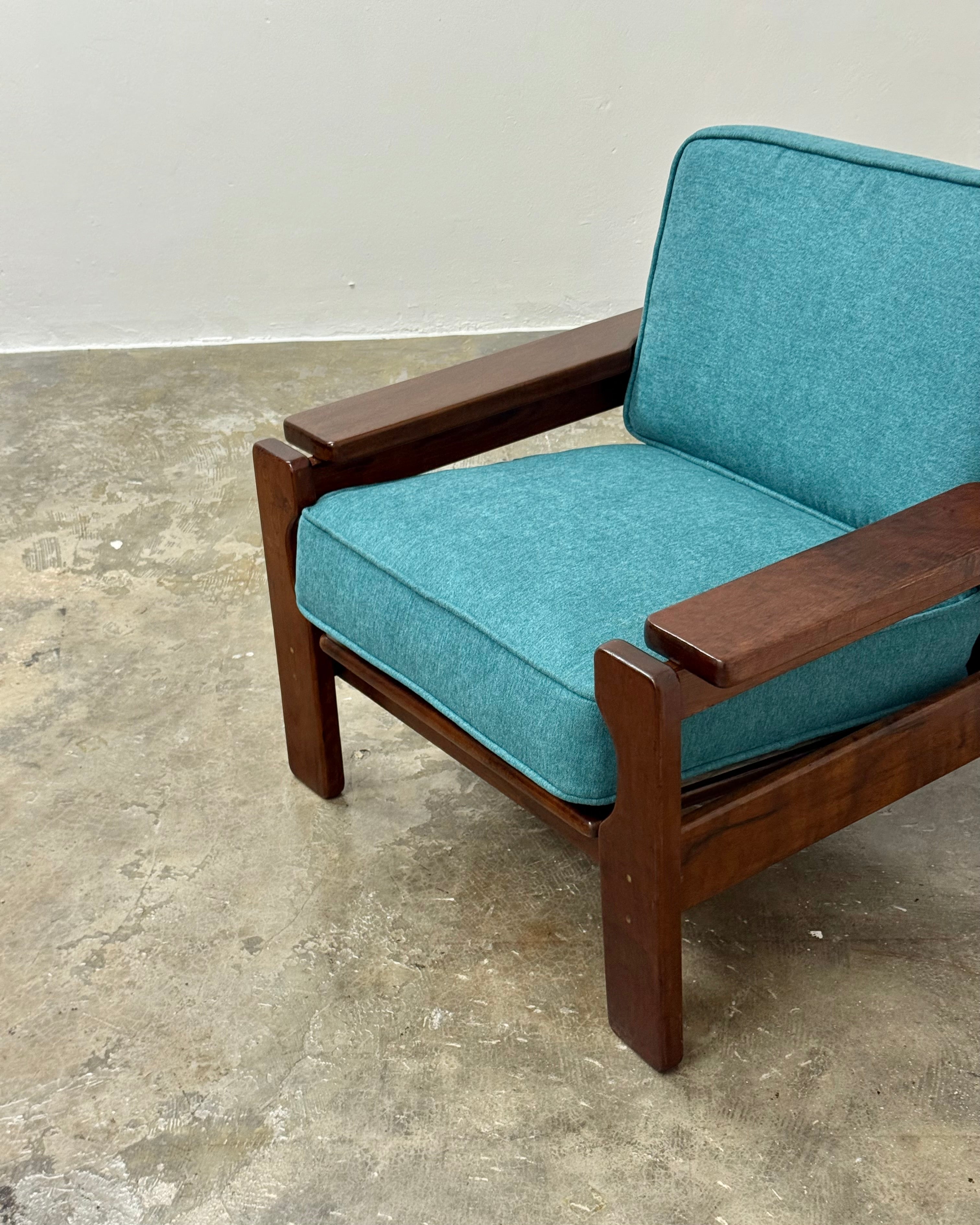 SOLID IMBUIA ARMCHAIR PAIR 1