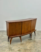 MID-CENTURY BAR IN SAPELE MAHOGANY